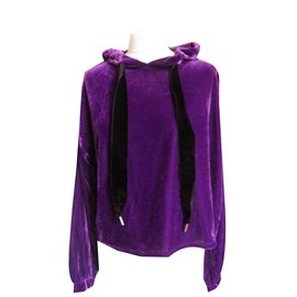 Zara velours Violet