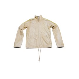 Balenciaga Unisexjacke aus Lammleder Beige Gelb