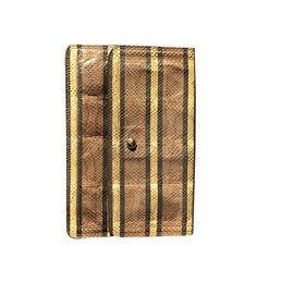 Givenchy Podium Clutch Python Black Taupe Brown Brown Black Taupe