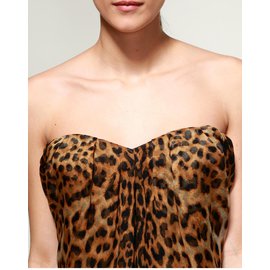 Yves Saint Laurent-Dresses-Leopard print