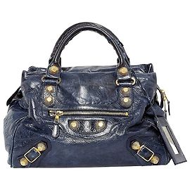 Modello BALENCIAGA Bag Work Giant 21 Blu navy