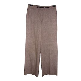 Laurèl Laurel(Escada) pantalones de pierna recta Castaño Rosa