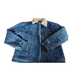 Levi's Ex-Freund Trucker Jacke Blau