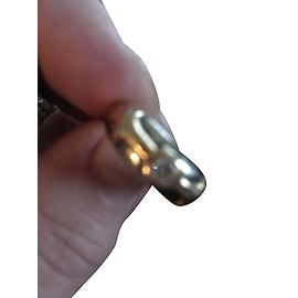 Autre Marque Two-tone gold and diamond ring 18k Golden