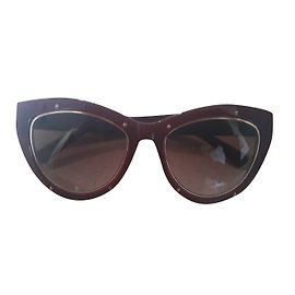 Gafas de sol MCM Marrón oscuro Plástico Marrón oscuro
