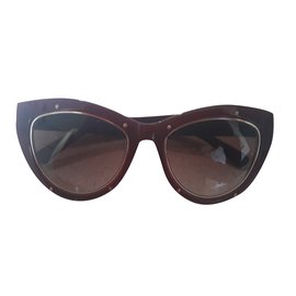 MCM-Sunglasses-Dark brown