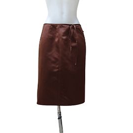Blumarine Skirts Brown Bronze