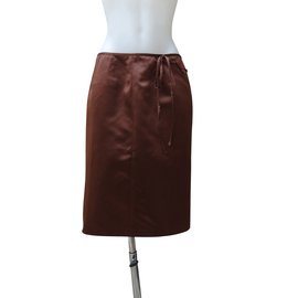 Blumarine-Skirts-Brown,Bronze