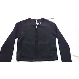 Silent Damir Doma Pullover with zipper, Size XS/S Black