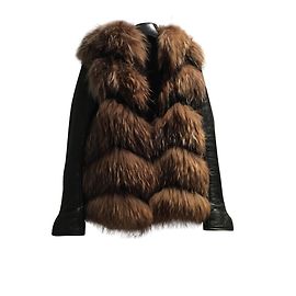 Stella Forest Coats, Outerwear Black Beige Hazelnut Light brown Caramel