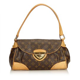 Louis Vuitton-Monogramm Beverly MM-Braun