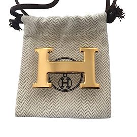 Boucle de ceinture Hermès Constance Doré