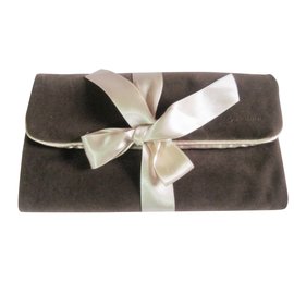 Autre Marque-GUERLAIN  VANITY CASE-Golden,Light brown