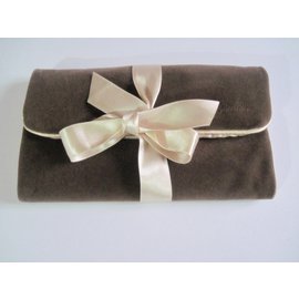 Autre Marque-GUERLAIN  VANITY CASE-Golden,Light brown