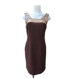 Michael Kors-Dresses-Brown,Golden