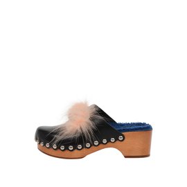 Fendi-Fendi wedge clog-Other