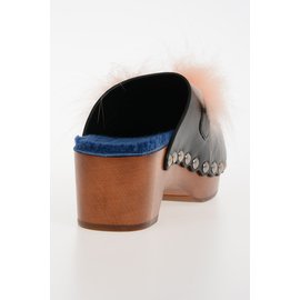 Fendi-Fendi wedge clog-Other