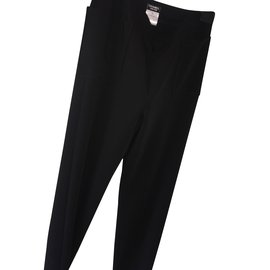 Tailored pants - CHANEL Black