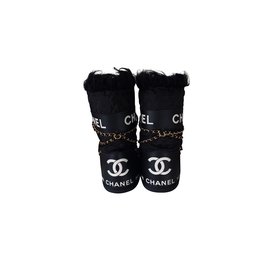 Chanel-Bottes-Noir