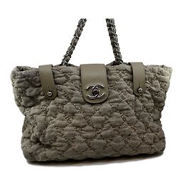 Sac chanel en lin Beige