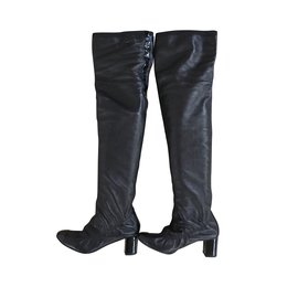 Chanel-Boots-Black