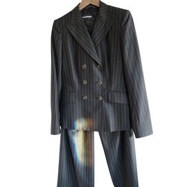 Max Mara terninho Cinza