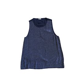 L'Agence Silk Top Dark Blue Dark blue