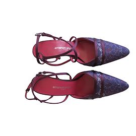 Emanuel Ungaro Heels Purple
