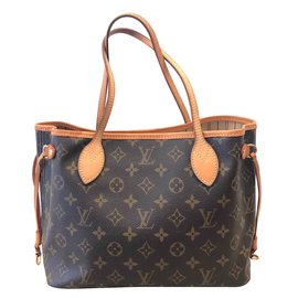 Louis vuitton bolsa neverfull Marrom