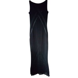 Christian Dior-long dress-Black