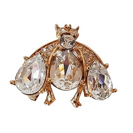 Broche dior Dourado
