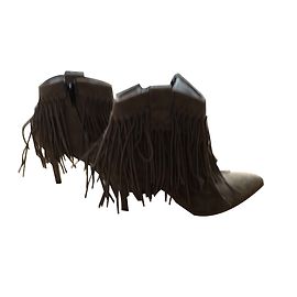 Bottines Free Lance en daim beige 37 Beige