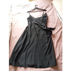 Betsey Johnson-Betsey Johnson New York Short Dress-Black