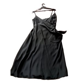 Betsey Johnson-Betsey Johnson vestido corto de Nueva York-Negro