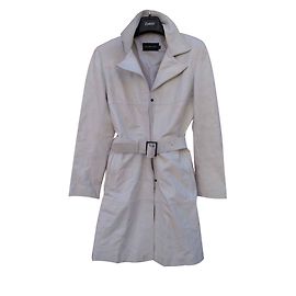 Sinéquanone Leather jacket "SINEQUANONE" White