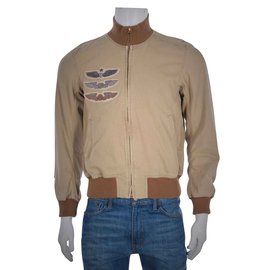 Ralph Lauren-Blazers Jackets-Beige