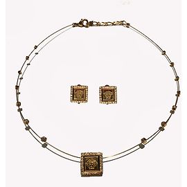 Gianni Versace Ensembles de bijoux Doré