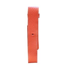 Hermès Hermes, Pulseira de relógio Barenia Laranja