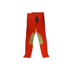 Ralph Lauren-Pantaloni da equitazione-Arancione