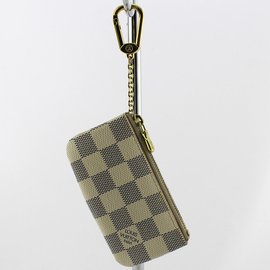 Louis Vuitton-Funda para llaves / billetera-Gris