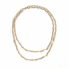 Hermès SILVER VINTAGE SILVER ANCHOR CHAINS Silvery