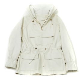 Bally FORA DE COURO BRANCO PARKA FR38 Fora de branco