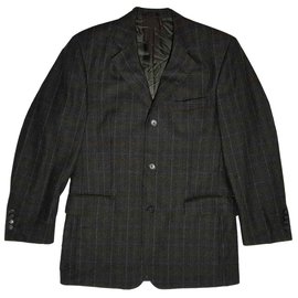 Bugatti Men's Tartan Wool Blazer Multiple colors