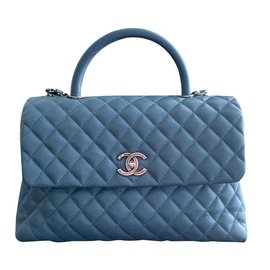 Chanel-Chanel Rabat Tasche-Blau