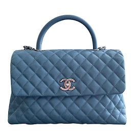 Borsa Chanel Rabat Blu