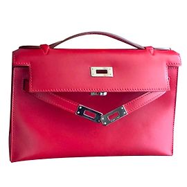 Pochette Kelly Hermès Rouge