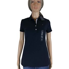 Nova camisa polo Tommy Hilfiger com tag Azul claro