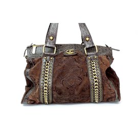 Just Cavalli-Handbags-Brown