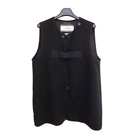 By Malene Birger Mantel / ärmellose Weste Schwarz