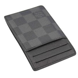 Louis Vuitton-card holder-Dark grey